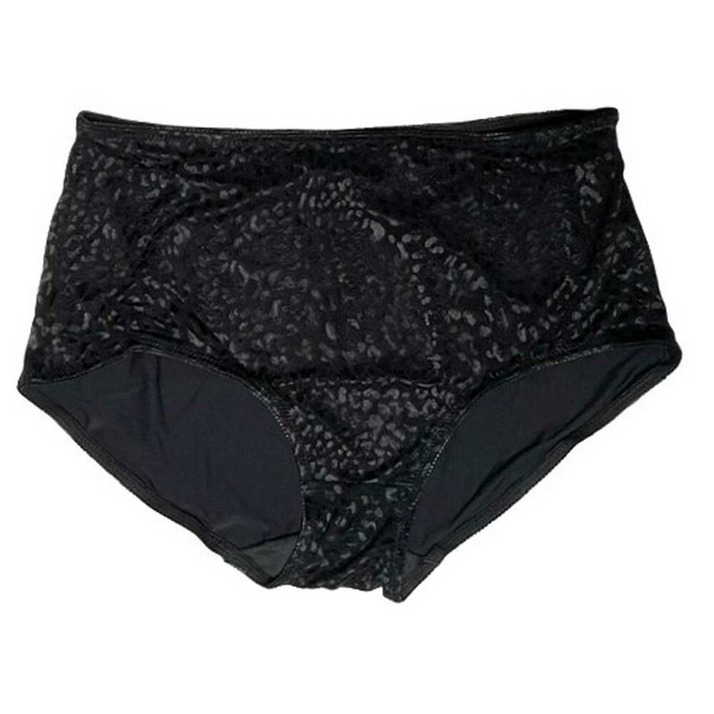 Rhonda Shear Jacquard Smoothing Brief 2 Pack 2X - Picture 6 of 7